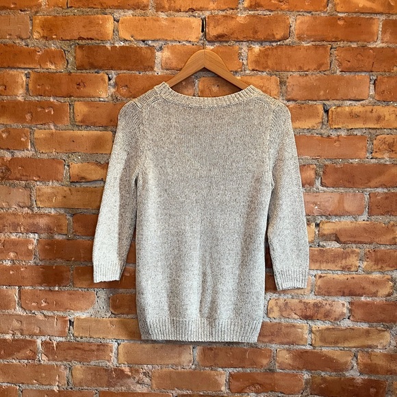 J Crew + Sweater + Cream + Size Small - Picture 2 of 3